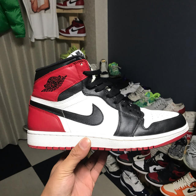 NIKE(ナイキ)のAIR JORDAN 1つま黒 メンズの靴/シューズ(スニーカー)の商品写真