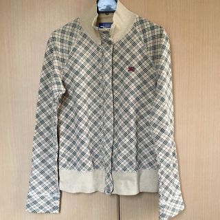 バーバリーブルーレーベル(BURBERRY BLUE LABEL)のお値下げ！☆バーバリー ジップ トレーナー パーカー(トレーナー/スウェット)