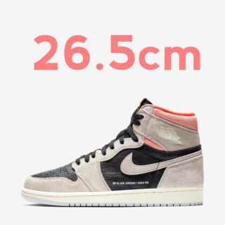 ナイキ(NIKE)の【26.5 込】JORDAN 1 RETRO OG NEUTRAL GREY(スニーカー)