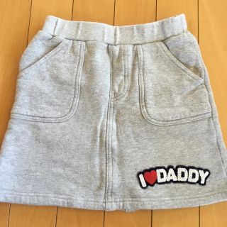 ダディオーダディー(daddy oh daddy)のダディーオーダディー 130cm タイトスカート  くーみん様専用。(スカート)