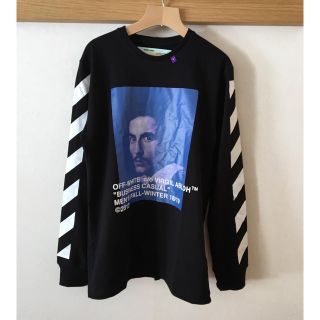 オフホワイト(OFF-WHITE)の人気の完売モデル。off-whiteロングTシャツ(Tシャツ/カットソー(七分/長袖))