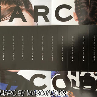マークバイマークジェイコブス(MARC BY MARC JACOBS)のMARCBYMARCマークジェイコブスUS限定激レアBOXロゴステッカーセット(その他)