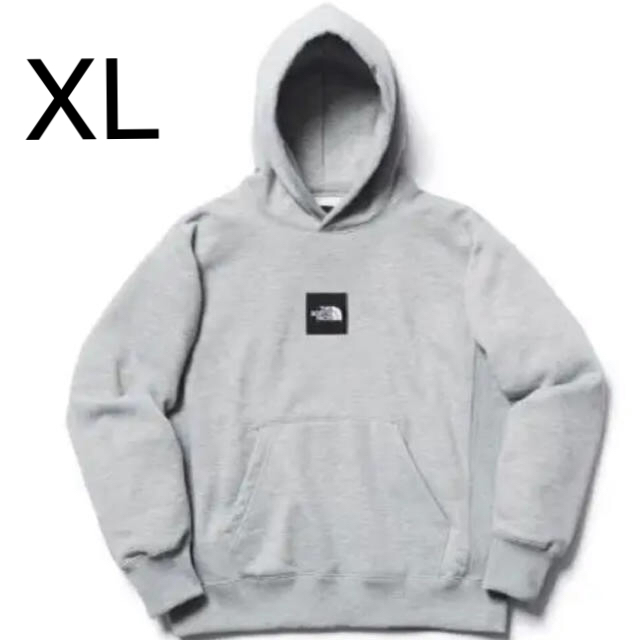 XL 新品 LOGO BIG HOODIE  ヘザーロゴビッグフーディー グレー