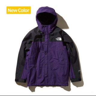 ザノースフェイス(THE NORTH FACE)のノースフェイス マウンテンライト  紫(マウンテンパーカー)