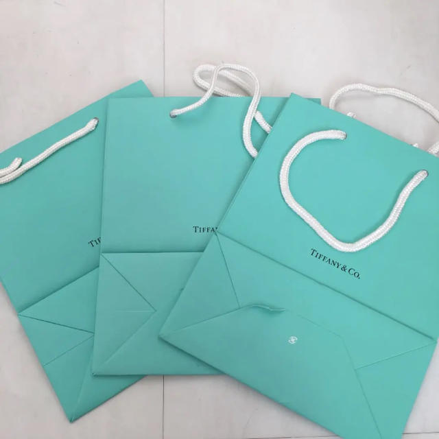 Tiffany & Co.(ティファニー)のティファニー 袋 3枚セット レディースのバッグ(ショップ袋)の商品写真