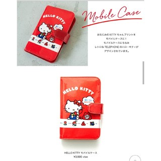 ロデオクラウンズ(RODEO CROWNS)の新品 HELLO KITTY モバイルケース 早くも完売間近！お急ぎください！！(iPhoneケース)