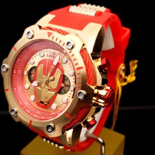 インビクタ(INVICTA)の定価約13万円★　インビクタ◆　MARVEL◆　アイアンマン◆レッド ◆(腕時計(アナログ))