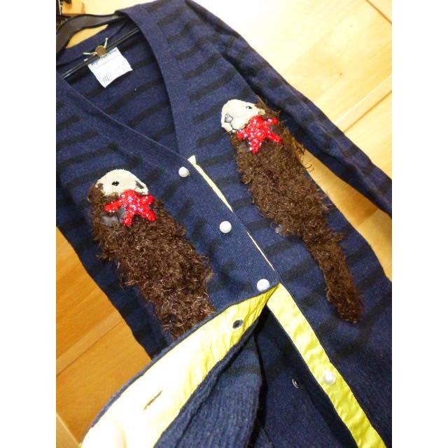 工場直売 MUVEIL muveil ラッコ訳ありカーディガン ミュベール - WORK カーディガン
