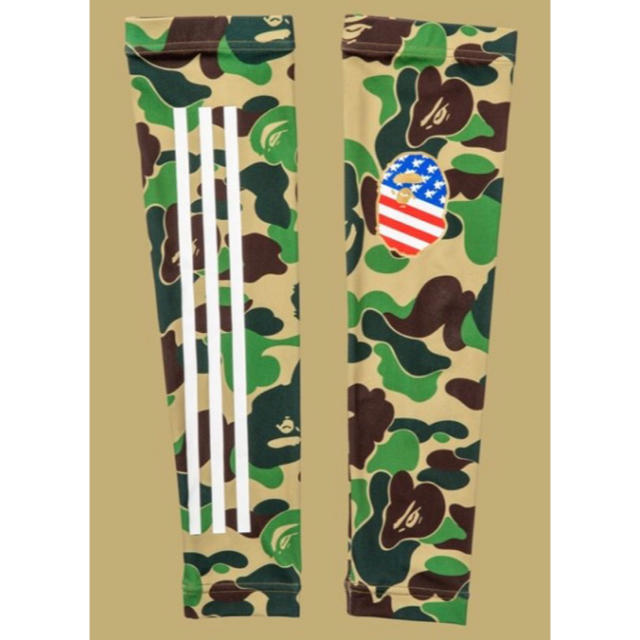 ARM SLEEVE BAPE GREEN Mサイズ