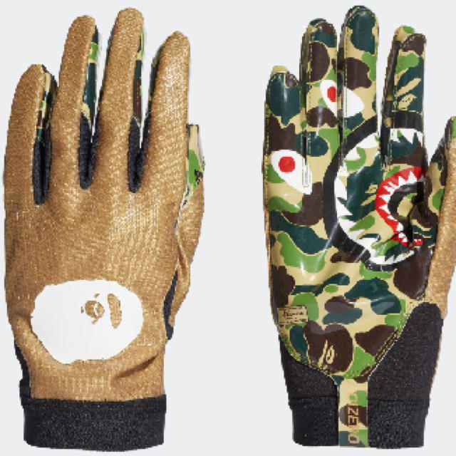 A BATHING APE(アベイシングエイプ)のadidas ape グローブ シャーク 手袋  レディースのファッション小物(手袋)の商品写真