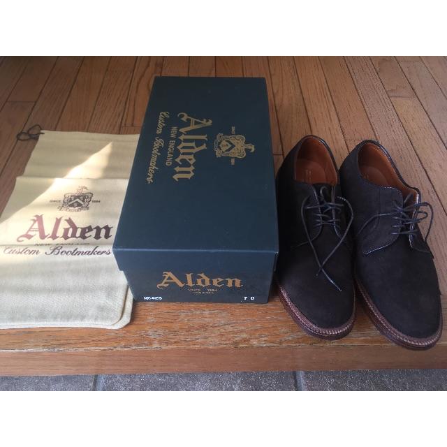 Alden(オールデン)の【新品未使用】SHIPS別注Alden N6423 スエード メンズの靴/シューズ(ドレス/ビジネス)の商品写真