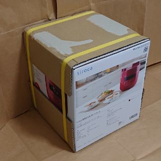 【新品・未開封】siroca 電気圧力鍋 レッド SP-D131(R) シロカ(調理機器)