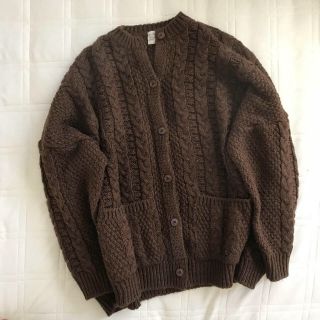 ロキエ(Lochie)のvintage knit cardigan(カーディガン)