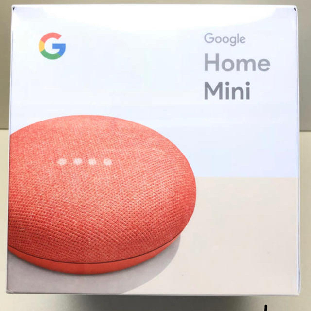 Google Home Mini コーラル スマホ/家電/カメラのスマホアクセサリー(その他)の商品写真