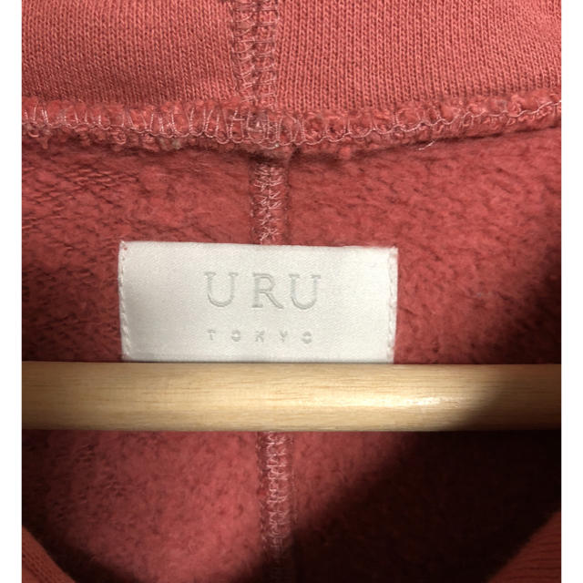 URU 裏毛パーカー  チェリー 2 メンズのトップス(パーカー)の商品写真