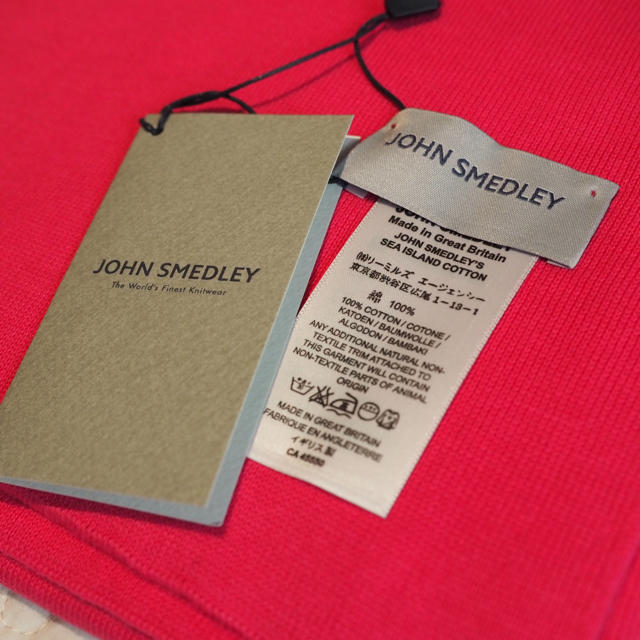 JOHN SMEDLEY(ジョンスメドレー)のJOHN SMEDLEY  COTTONマフラー レディースのファッション小物(マフラー/ショール)の商品写真