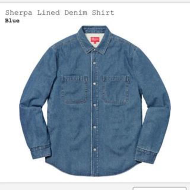 マサ様専用Supreme Sherpa Lined Denim Shirt