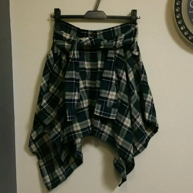 Ungrid(アングリッド)のUngrid☆シャツスカート レディースのスカート(ミニスカート)の商品写真