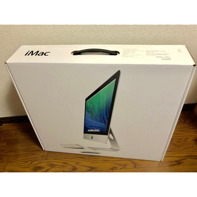 Mac (Apple)(マック)のiMac 2013 購入時の箱(21.5インチ) スマホ/家電/カメラのPC/タブレット(デスクトップ型PC)の商品写真