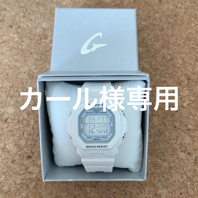 Baby-G(ベビージー)のBaby-G オールホワイト腕時計 レディースのファッション小物(腕時計)の商品写真