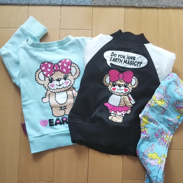 EARTHMAGIC(アースマジック)の難あり90セット キッズ/ベビー/マタニティのキッズ服女の子用(90cm~)(その他)の商品写真