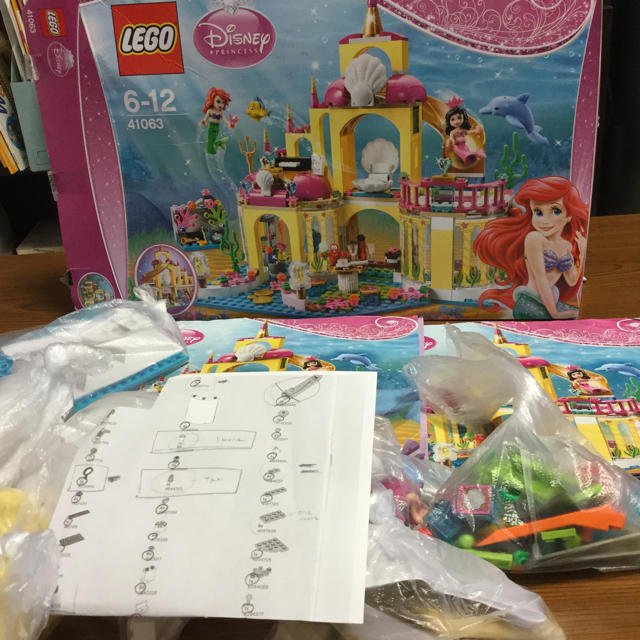 Lego(レゴ)のレゴ プリンセス アリエル 中古 箱、説明書あり エンタメ/ホビーのおもちゃ/ぬいぐるみ(その他)の商品写真