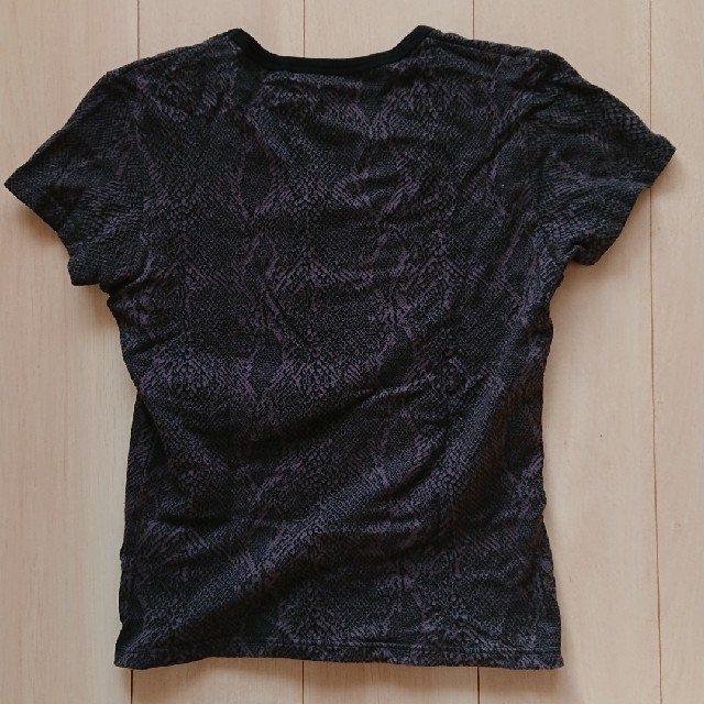 SHELLAC(シェラック)のシェラック カットソー パイソン Vネック メンズのトップス(Tシャツ/カットソー(半袖/袖なし))の商品写真