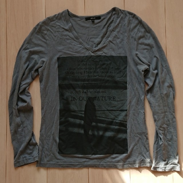 SHELLAC(シェラック)のシェラック カットソー Vネック メンズのトップス(Tシャツ/カットソー(七分/長袖))の商品写真