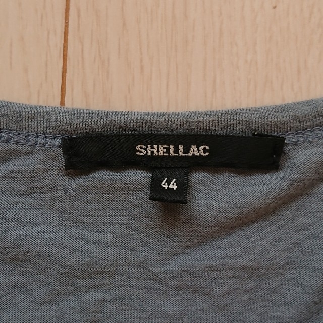 SHELLAC(シェラック)のシェラック カットソー Vネック メンズのトップス(Tシャツ/カットソー(七分/長袖))の商品写真