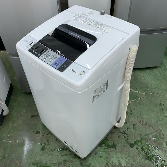 ⭐︎HITACHI⭐︎全自動洗濯機 2017年 7kg超美品 大阪市近郊配達無料 3