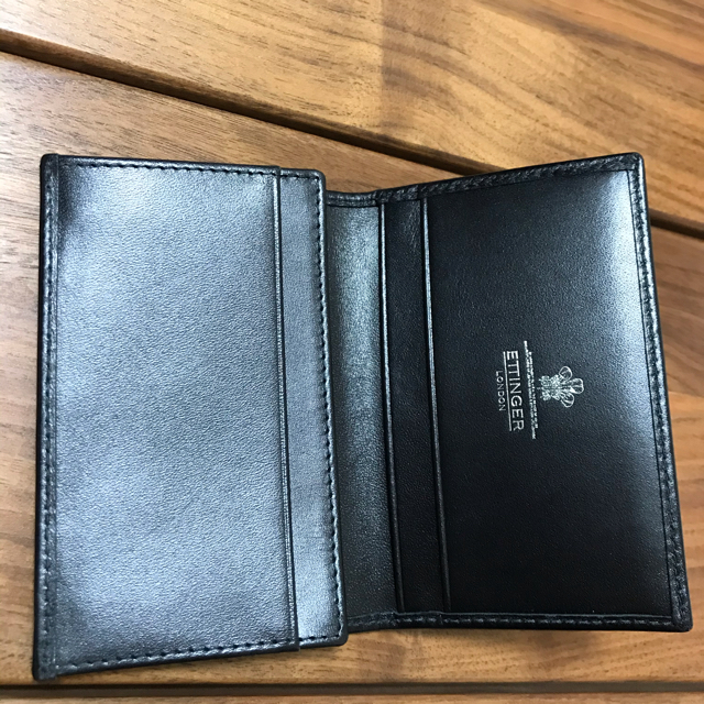 エッティンガー ロンドン 名刺入れ 未使用 デッドストック - 名刺入れ