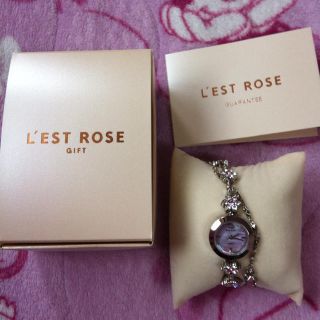 レストローズ(L'EST ROSE)の新品 LEST ROSE 腕時計(腕時計)