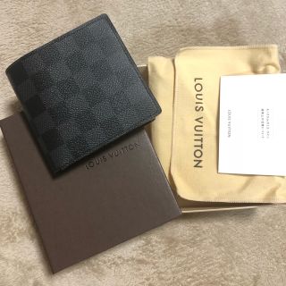 ルイヴィトン(LOUIS VUITTON)の未使用!!  ポルトフォイユ・スレンダー ダミエ 財布(折り財布)