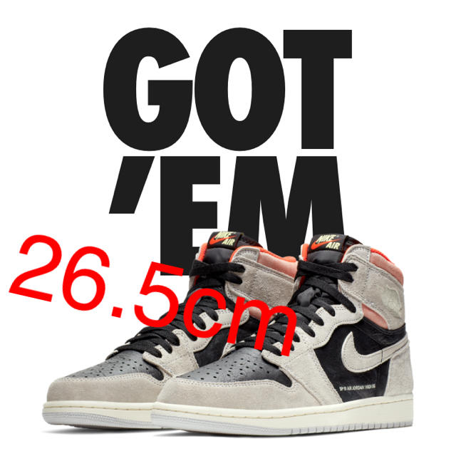 Air jordan 1 エアジョーダン 1 NEUTRAL GREY aj1