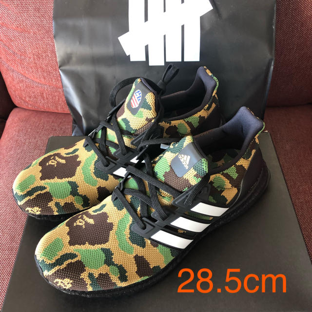 送料込 28.5 Bape adidas ultra boost  エイプ