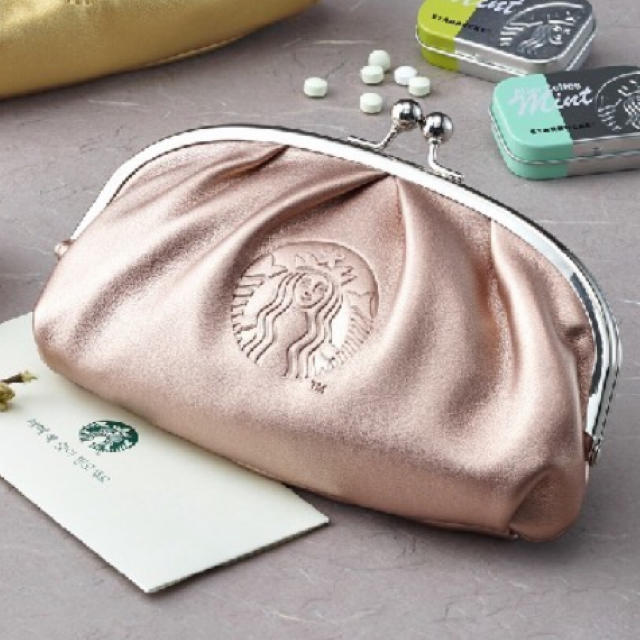 Starbucks Coffee(スターバックスコーヒー)の韓国スタバ  ポーチ  ピンク その他のその他(その他)の商品写真