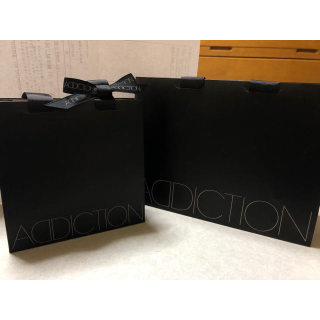 ADDICTION(アディクション)の♠️Addiction ショッパー2枚セット♠️ レディースのバッグ(ショップ袋)の商品写真