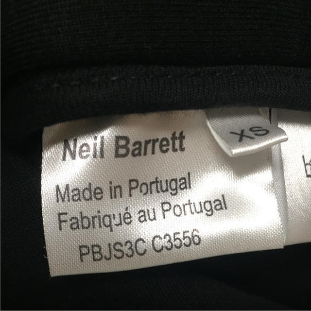 NEIL BARRETT(ニールバレット)の【再出品】NEIL BARRETT ボンディングスウェット メンズのトップス(スウェット)の商品写真