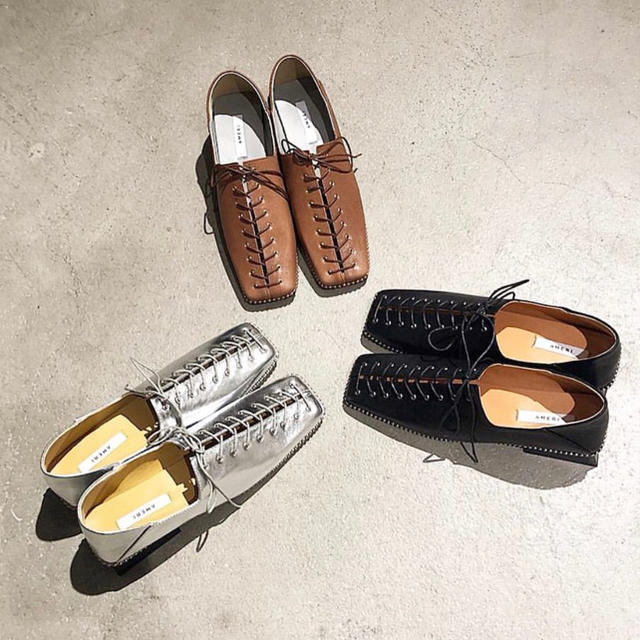 Ameri VINTAGE(アメリヴィンテージ)のAmeri LACE UP LOAFER レディースの靴/シューズ(ローファー/革靴)の商品写真