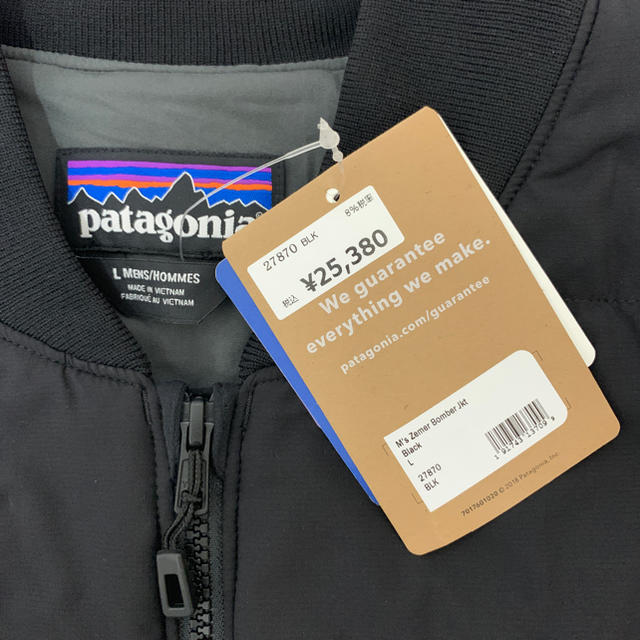 パタゴニア Patagonia ブラック メンズ ボマージャケット