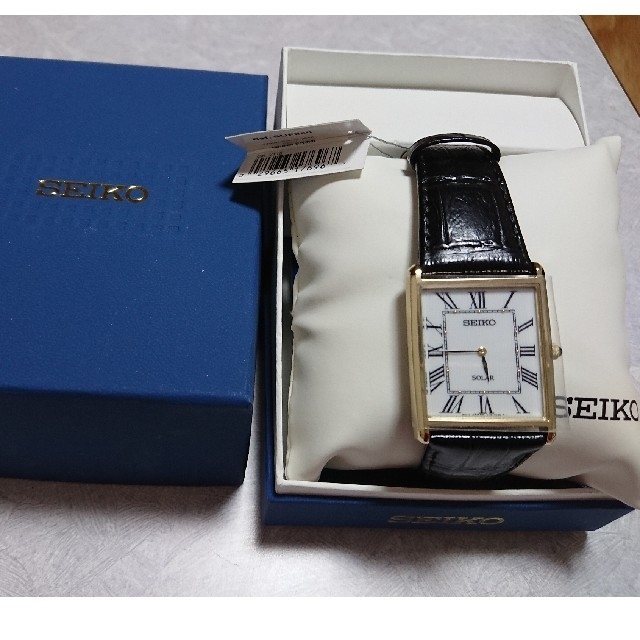 売れ筋介護用品も！ SEIKO - 【11s246様専用です】新品未使用 SEIKOソーラー腕時計 腕時計(アナログ)
