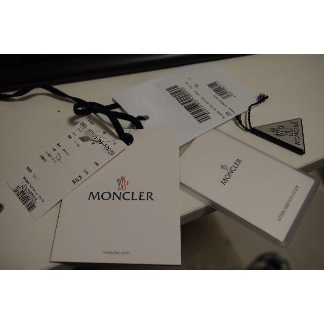 MONCLER - モンクレール ZIN ブラック サイズ2 美品 新宿伊勢丹モンクレール直営店購入