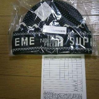 シュプリーム(Supreme)のsupreme north face beanie(ニット帽/ビーニー)