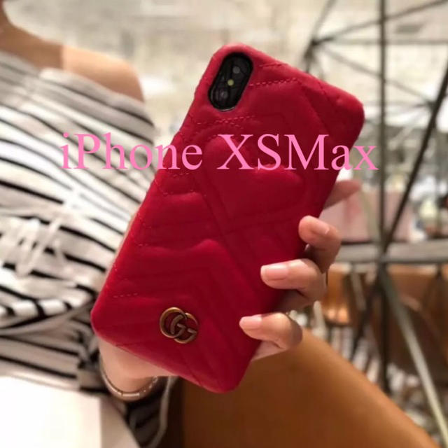 モスキーノ iphone8plus ケース 財布型 / Gucci - iPhone XSMaxケース  GG ハート   赤の通販 by ukoyu's shop｜グッチならラクマ