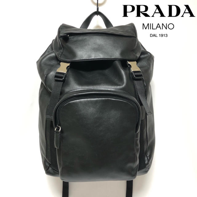 在庫有り お買い得 値下げ！PRADA プラダ リュック レザー | www