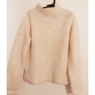 ユナイテッドアローズグリーンレーベルリラクシング(UNITED ARROWS green label relaxing)の美品◇アルパカ混ハイネックニット(ニット/セーター)