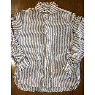 オーシバル(ORCIVAL)の中古 オーチバル リネン ストライプシャツ サイズ1(シャツ/ブラウス(長袖/七分))