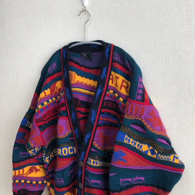 COOGI - EMAROO マルチカラー3D ニット カーディガンの通販 by hkyb