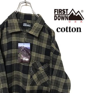 ザノースフェイス(THE NORTH FACE)の新品 FIRSTDOWN ファーストダウン チェックシャツ ビッグシルエット (シャツ)