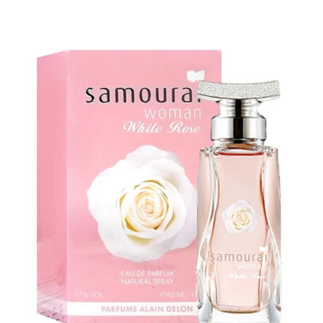 Alain Delon(アランドロン)のSAMOURAI サムライ ウーマン ホワイトローズ 40ml コスメ/美容の香水(香水(女性用))の商品写真